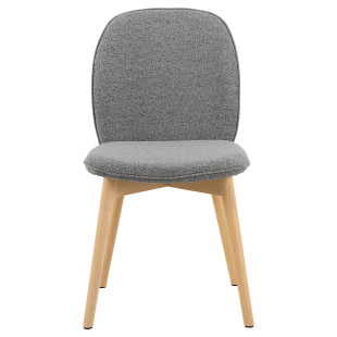 Krzesło Cindy Actona | Szare, drewniane nogi | Skandynawski design