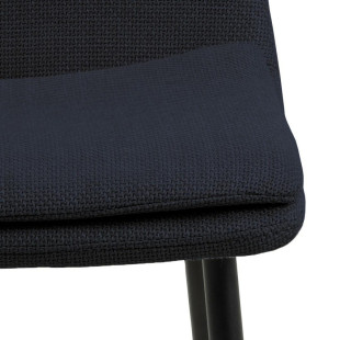 Krzesło Actona Becca granatowe | Komfortowy design