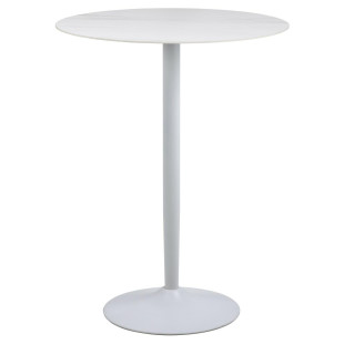 Stół barowy Actona Malta 80cm - Elegancki design, ceramiczny blat