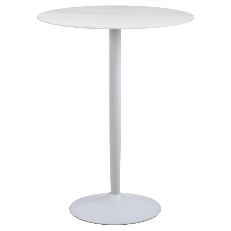 Stół barowy Actona Malta 80cm - Elegancki design, ceramiczny blat