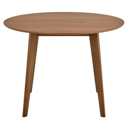Stół okrągły Roxby Actona | Fornirowany, 120cm, Orzech