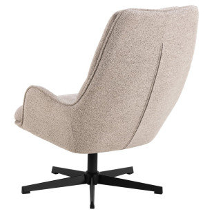 Fotel obrotowy Actona Bosley beżowy | Skandynawski design