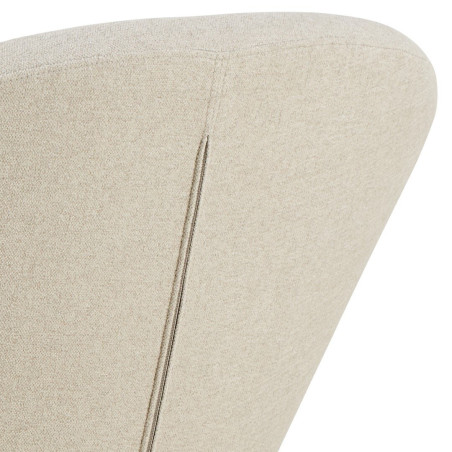 Fotel Center beżowy Actona - Stylowy design | Sklep meblowy