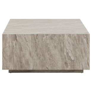 Stolik kawowy Actona "Dice" 90x90 - Szary marmur | Elegancki design