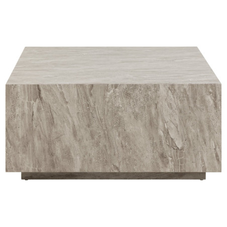 Stolik kawowy Actona "Dice" 90x90 - Szary marmur | Elegancki design