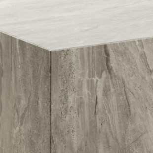 Stolik kawowy Actona "Dice" 90x90 - Szary marmur | Elegancki design