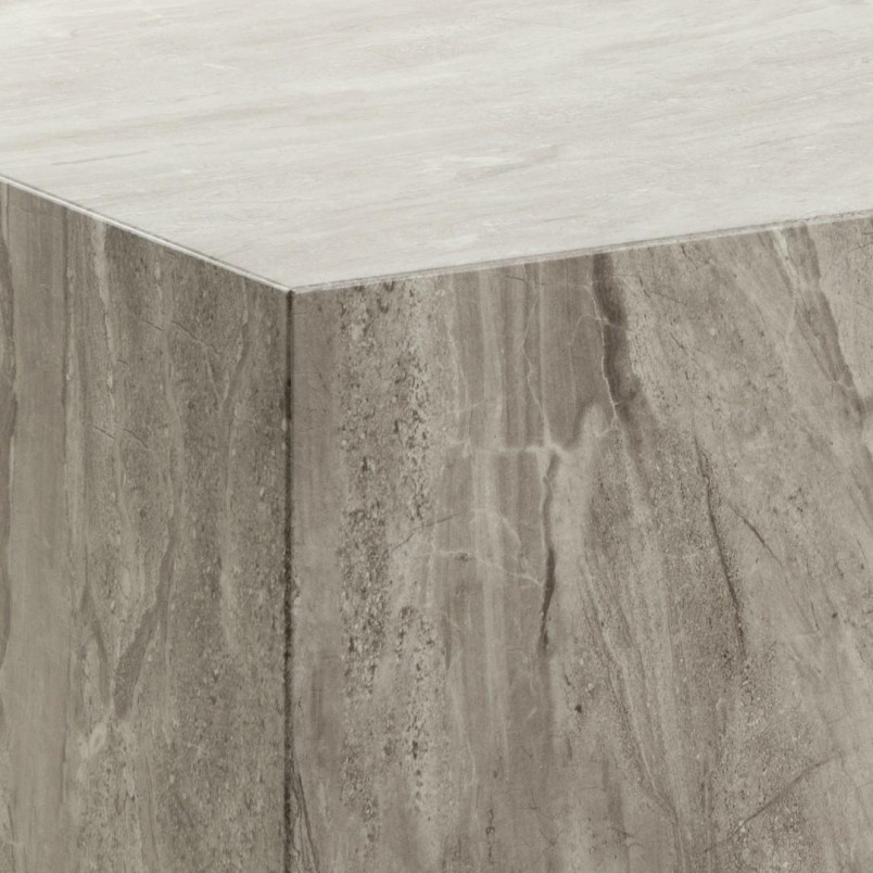 Stolik kawowy Actona "Dice" 90x90 - Szary marmur | Elegancki design