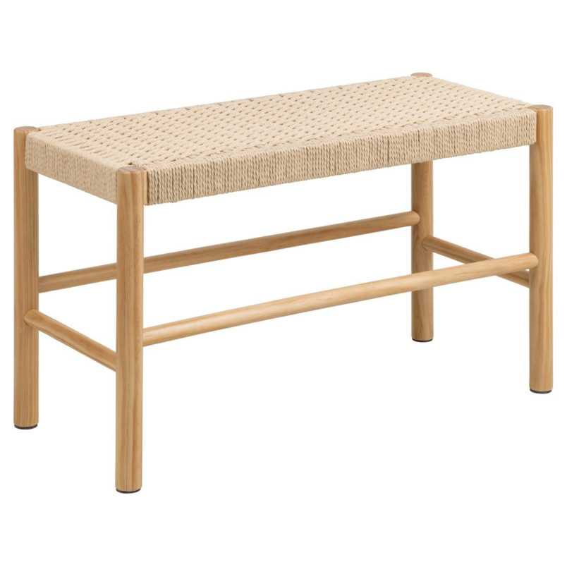 Ławka drewniana Actona Alvin | Naturalny design, 80x45cm