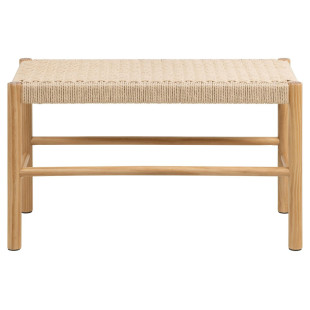 Ławka drewniana Actona Alvin | Naturalny design, 80x45cm
