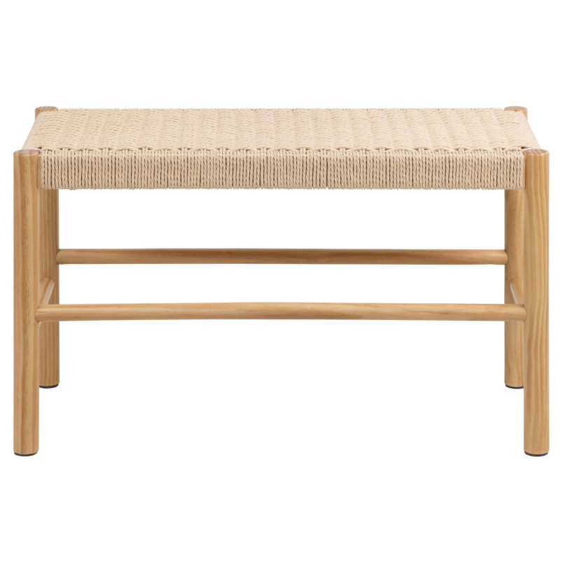 Ławka drewniana Actona Alvin | Naturalny design, 80x45cm