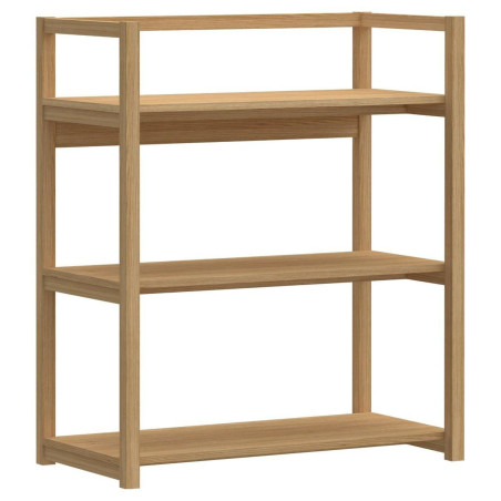 Regał dębowy Actona Ludza | 3 półki, 80x93,3cm | Skandynawski Design