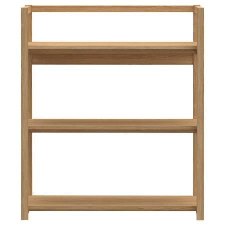 Regał dębowy Actona Ludza | 3 półki, 80x93,3cm | Skandynawski Design