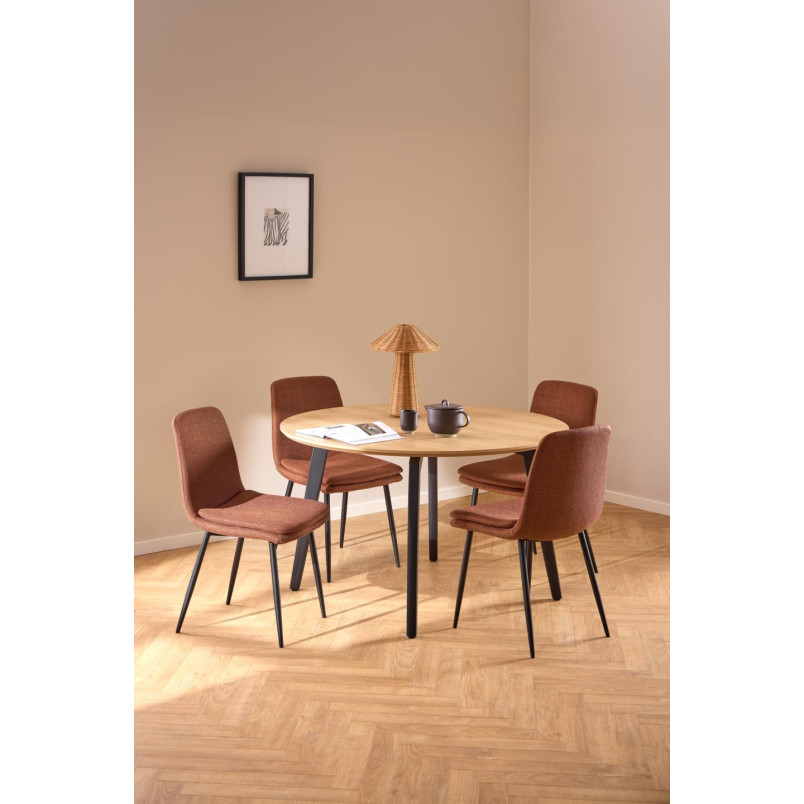 Krzesło Actona Becca Terakota | Komfortowy Design