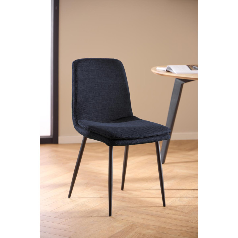 Krzesło Actona Becca granatowe | Komfortowy design