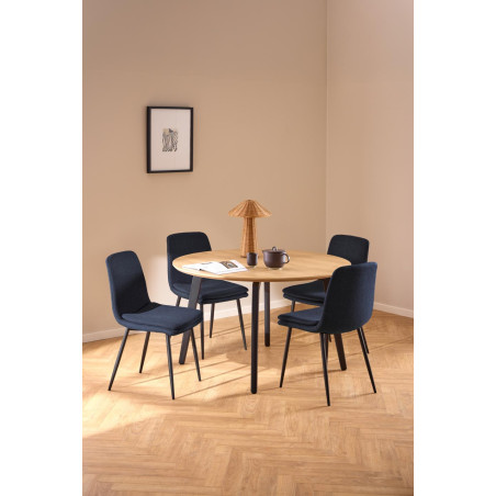 Krzesło Actona Becca granatowe | Komfortowy design