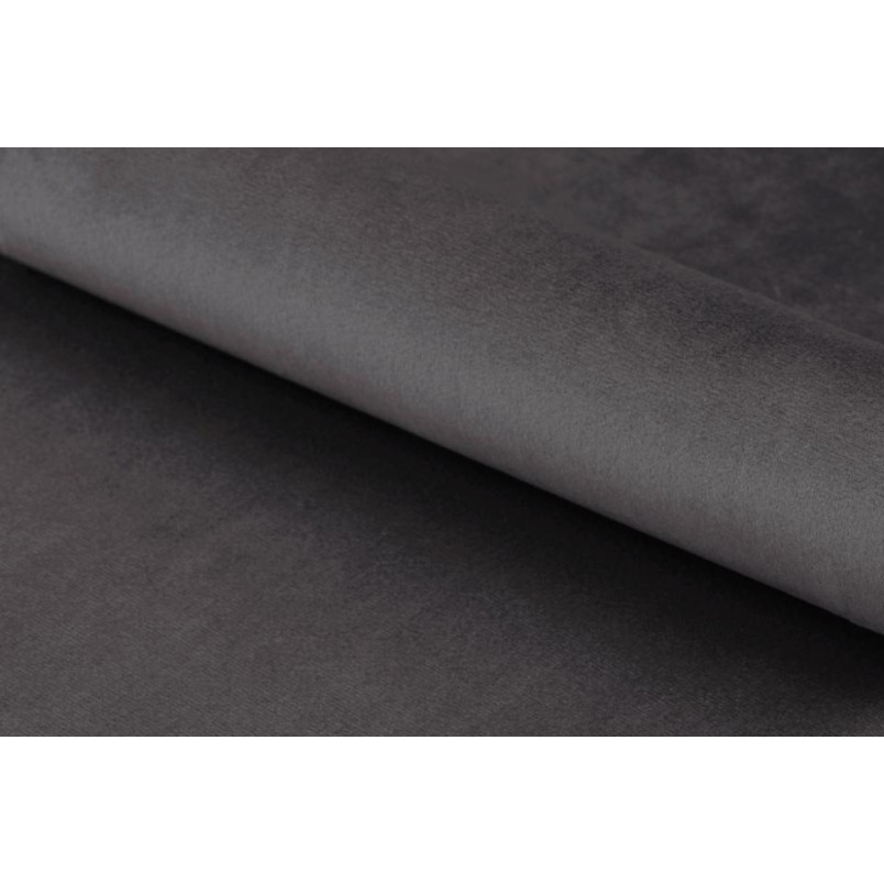 Sofa welurowa 3-osobowa Actona Ria - Szara, Nowoczesny Design