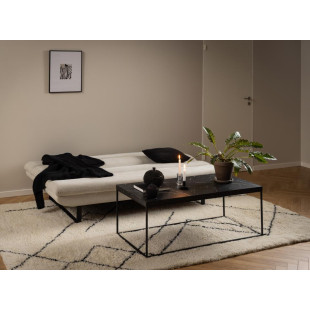 Sofa Actona Arbonne beżowa: Funkcja spania, styl skandynawski