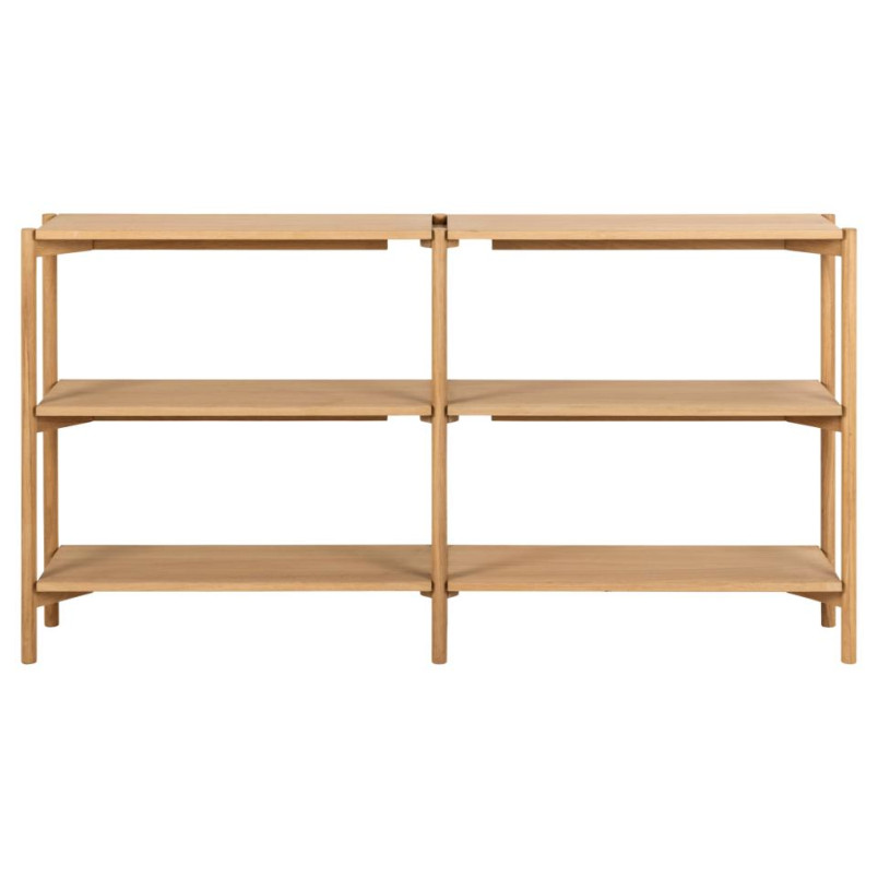 Regał Actona Braidwood | Dąb, 3 półki, 169x88.5 cm - Kup Teraz!