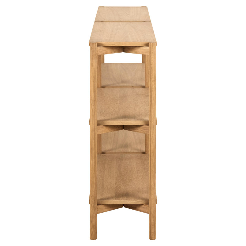 Regał Actona Braidwood | Dąb, 3 półki, 169x88.5 cm - Kup Teraz!