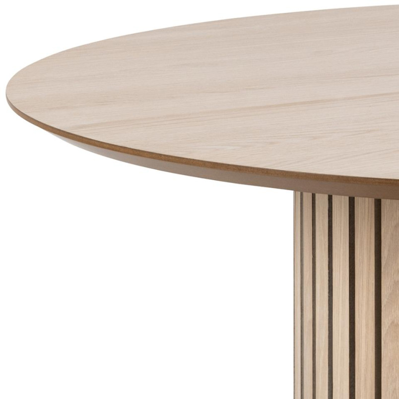 Stół okrągły Linley Actona | Dąb 120cm - Stylowy i funkcjonalny