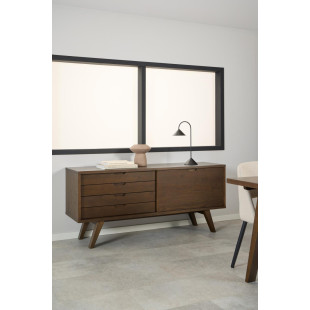 Komoda Actona A-line | 160x72cm | Dąb Dymiony - Skandynawski Design