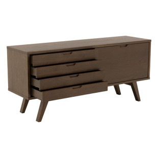 Komoda Actona A-line | 160x72cm | Dąb Dymiony - Skandynawski Design