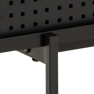 Szafka TV Actona Angus II 180x44,5 czarna - Elegancki design