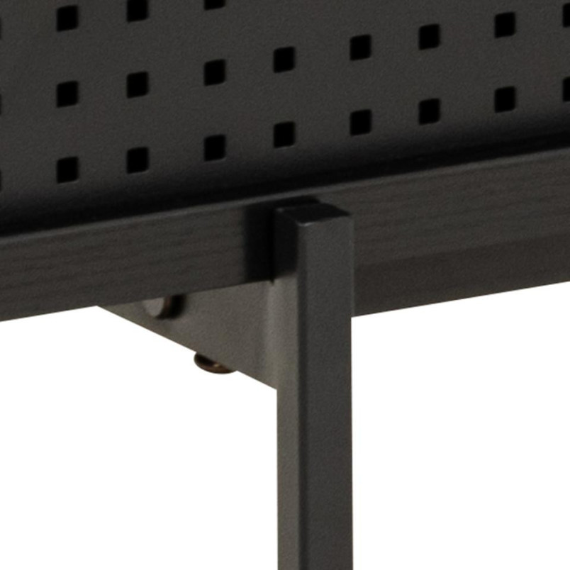 Szafka TV Actona Angus II 180x44,5 czarna - Elegancki design