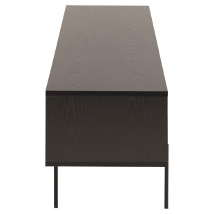 Szafka TV Actona Angus II 180x44,5 czarna - Elegancki design
