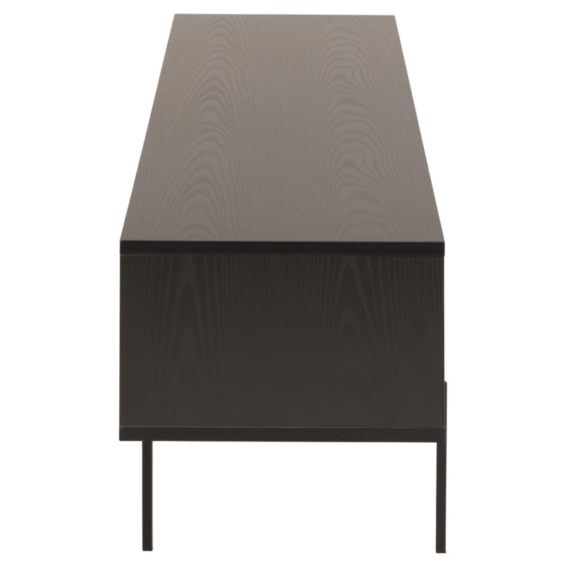 Szafka TV Actona Angus II 180x44,5 czarna - Elegancki design