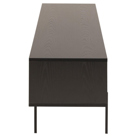 Szafka TV Actona Angus II 180x44,5 czarna - Elegancki design