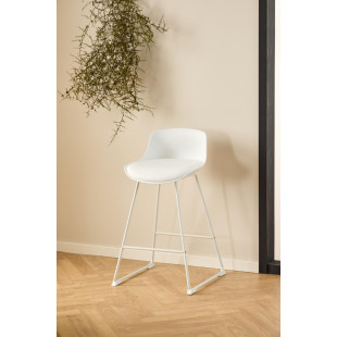 Krzesło barowe Tina Actona - Elegancki design, metalowe nogi | Sklep mebli