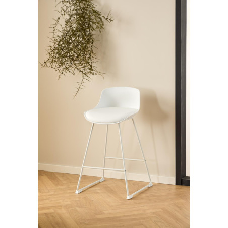 Krzesło barowe Tina Actona - Elegancki design, metalowe nogi | Sklep mebli