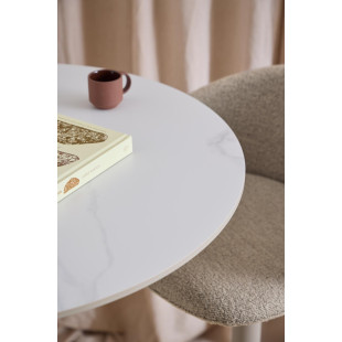 Stół barowy Actona Malta 80cm - Elegancki design, ceramiczny blat