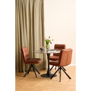 Stół okrągły Actona Malta 90cm - Elegancki design | Sklep mebli