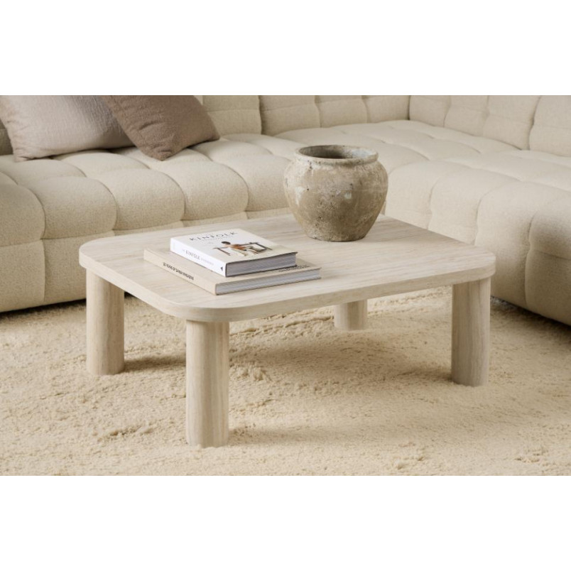 Stolik kawowy Actona Solano | Trawerty, 100x75cm | Elegancki Design
