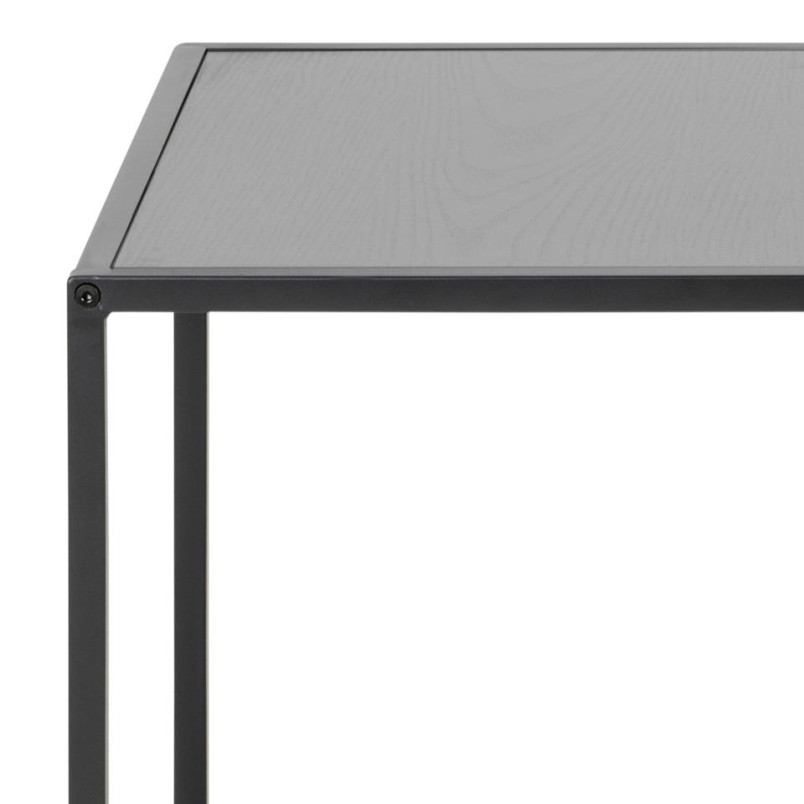 Zestaw stolików kawowych Seaford czarny Actona | Elegancki Design