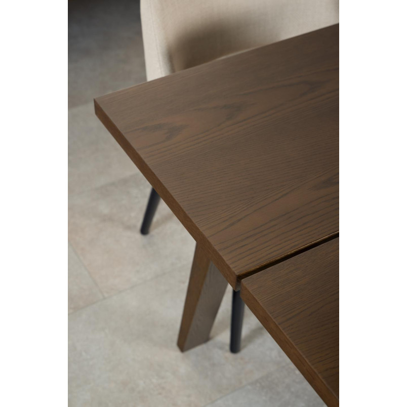 Stół Actona A-Line dąb dymiony 200x95cm - Elegancki design