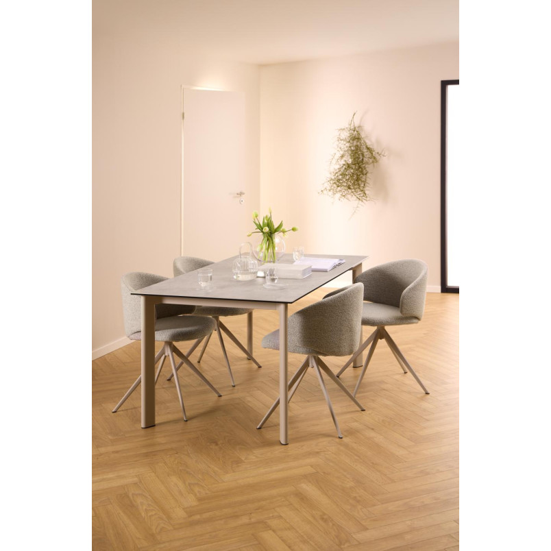 Stół Palermo Actona | Ceramiczny, 160x90cm, Szary | Kup Teraz!