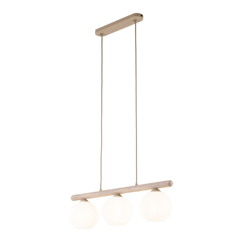 Lampa wisząca Virlo - 3 kule szklane, 65cm | TK Lighting