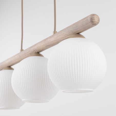 Lampa wisząca Virlo - 3 kule szklane, 65cm | TK Lighting