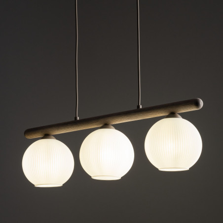 Lampa wisząca Virlo - 3 kule szklane, 65cm | TK Lighting