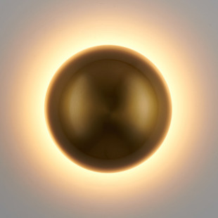 Kinkiet Button LED złoty 16cm | Step Into Design - Oświetlenie Glamour
