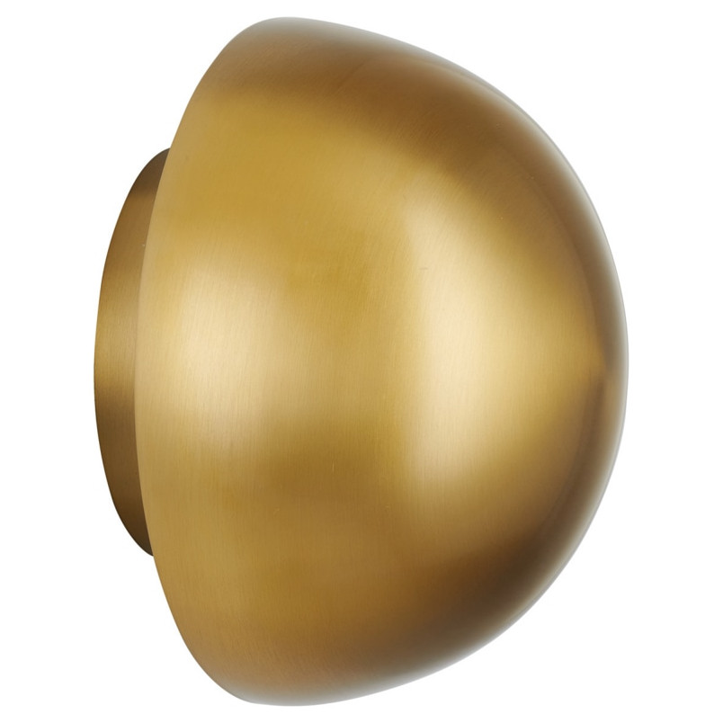 Kinkiet Button LED złoty 16cm | Step Into Design - Oświetlenie Glamour