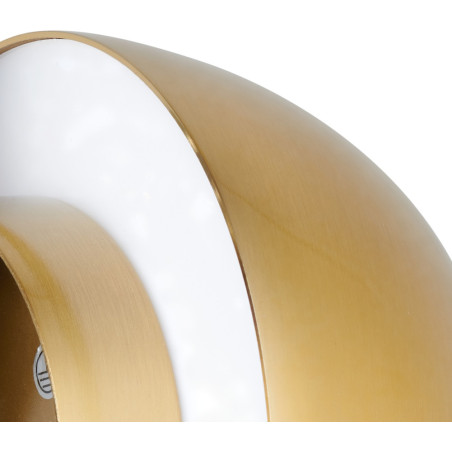Kinkiet Button LED złoty 16cm | Step Into Design - Oświetlenie Glamour