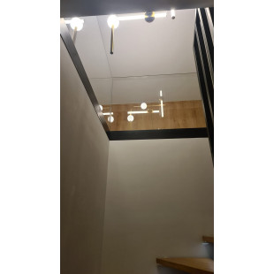 Lampa wisząca O-line LED | Glamour, złoty połysk | Step Into Design