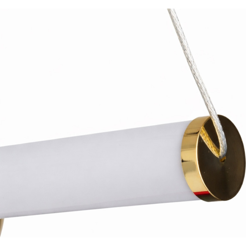 Lampa wisząca O-line LED | Glamour, złoty połysk | Step Into Design