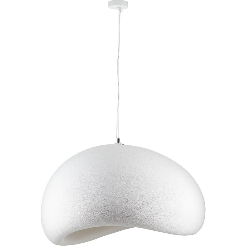 Lampa wisząca Japandi Stone 80cm biała - Step Into Design
