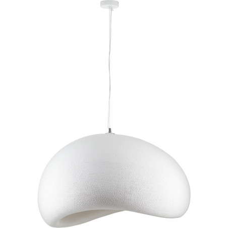 Lampa wisząca Japandi Stone 80cm biała - Step Into Design