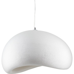 Lampa wisząca Japandi Stone 80cm biała - Step Into Design